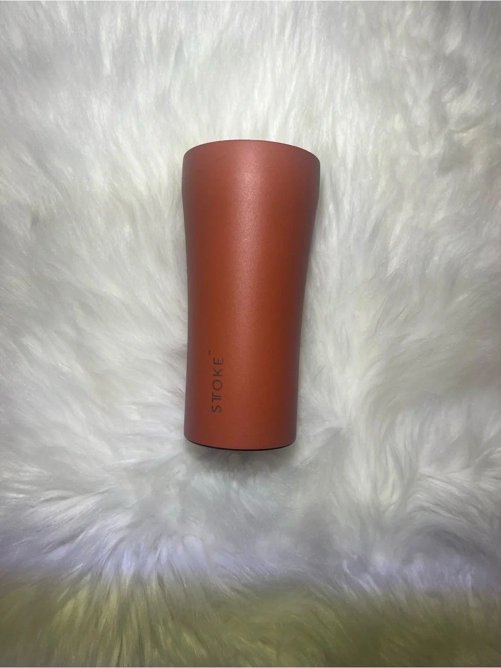 Stoke Insulated Tumbler in Rust Orange